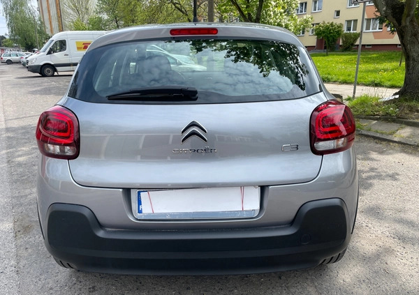 Citroen C3 cena 55800 przebieg: 5300, rok produkcji 2022 z Krosno Odrzańskie małe 781